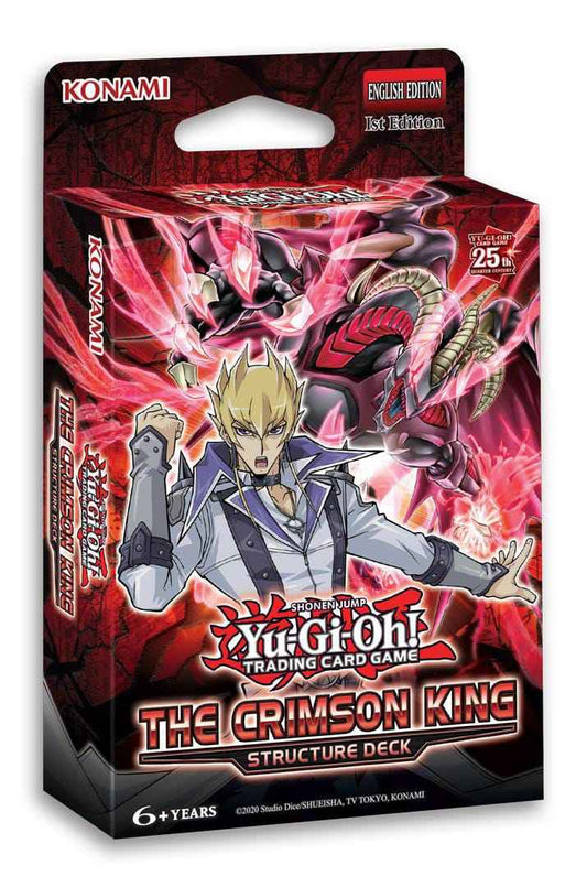Yu-Gi-Oh! Structure Deck The Crimson King Display (8) *Englische Version* - Smalltinytoystore