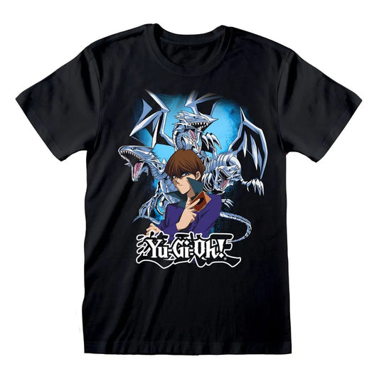 Yu-Gi-Oh! T-Shirt Kaiba Blue Eyes Größe S - Smalltinytoystore