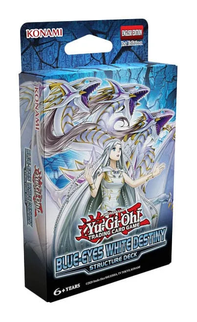 Yu-Gi-Oh! TCG Structure Deck: Blue-Eyes White Destiny Display (8) *Englische Version* - Smalltinytoystore