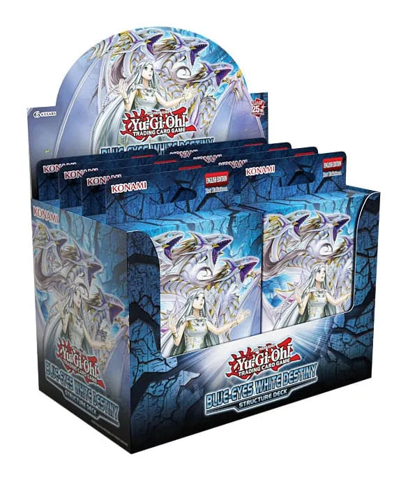 Yu-Gi-Oh! TCG Structure Deck: Blue-Eyes White Destiny Display (8) *Englische Version* - Smalltinytoystore