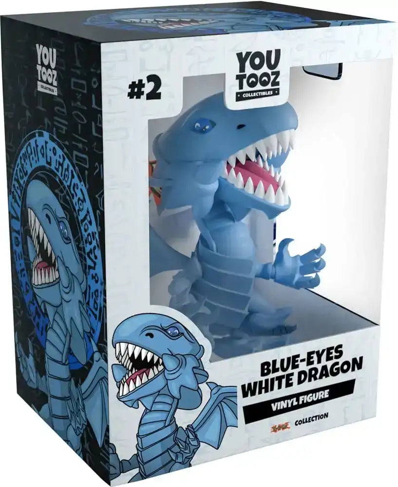 Yu-Gi-Oh! Vinyl Figur Blue Eyes White Dragon 10 cm - Smalltinytoystore