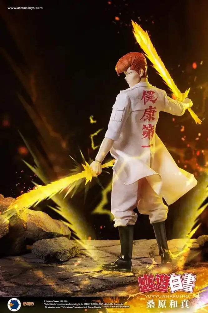 Yu Yu Hakusho Actionfigur 1/6 Kazuma Kuwabara (Luxury Version) 30 cm - Smalltinytoystore