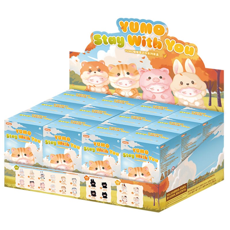 Yumo: Stay with You Series Blind Box Figur 6 cm Display (12) - Smalltinytoystore