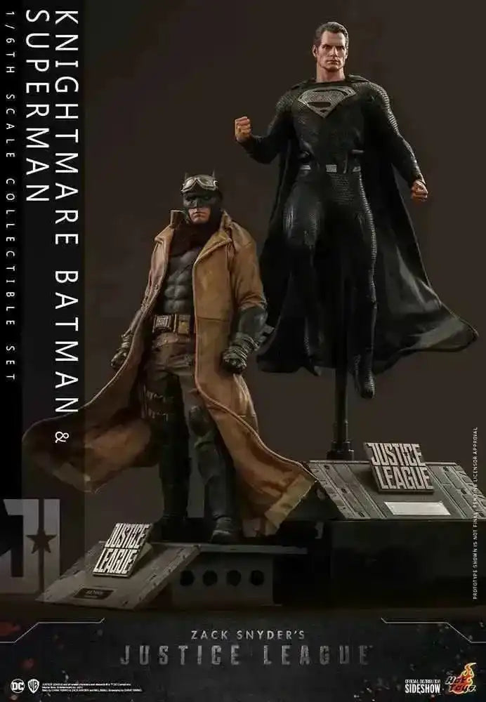 Zack Snyder's Justice League Doppelpack 1/6 Knightmare Batman and Superman 31 cm HOT TOYS - Smalltinytoystore