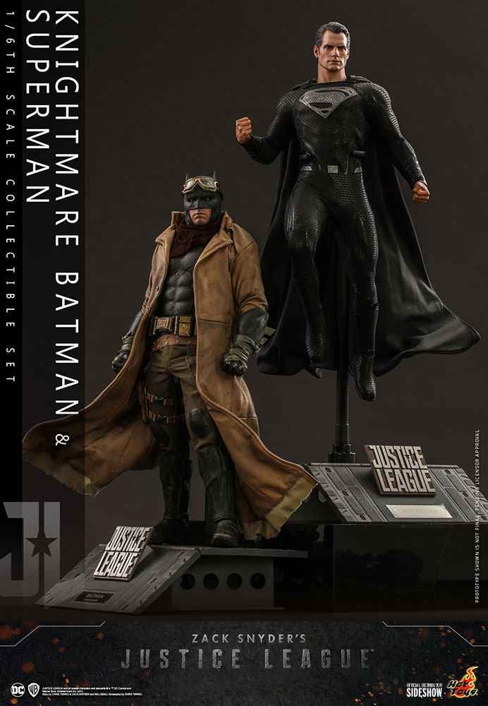 Zack Snyder's Justice League Doppelpack 1/6 Knightmare Batman and Superman 31 cm - Smalltinytoystore