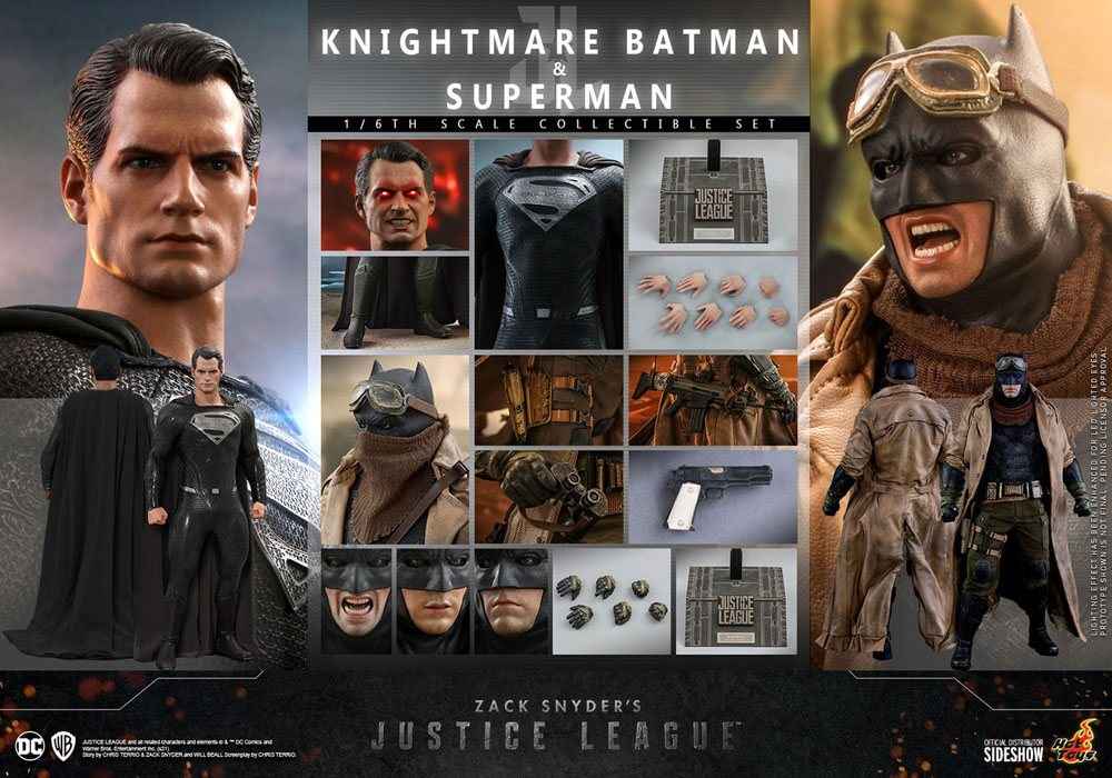 Zack Snyder's Justice League Doppelpack 1/6 Knightmare Batman and Superman 31 cm - Smalltinytoystore