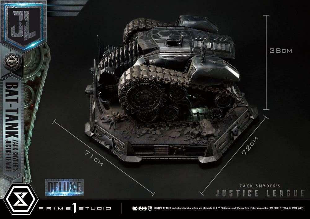 Zack Snyder's Justice League Museum Masterline Diorama Bat-Tank Deluxe Version 36 cm - Smalltinytoystore