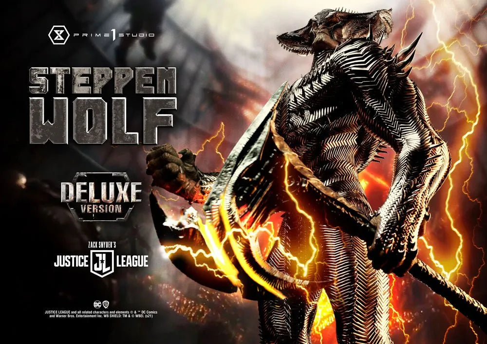 Zack Snyder's Justice League Museum Masterline Statue 1/3 Steppenwolf Deluxe Bonus Version 102 cm - Smalltinytoystore
