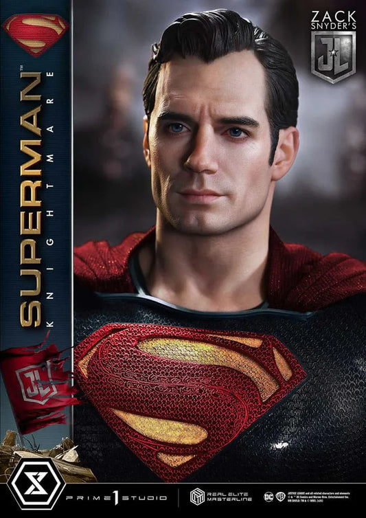 Zack Snyder's Justice League Real Elite Masterline Series Statue 1/3 Superman Knightmare Color Edition 95 cm - Smalltinytoystore