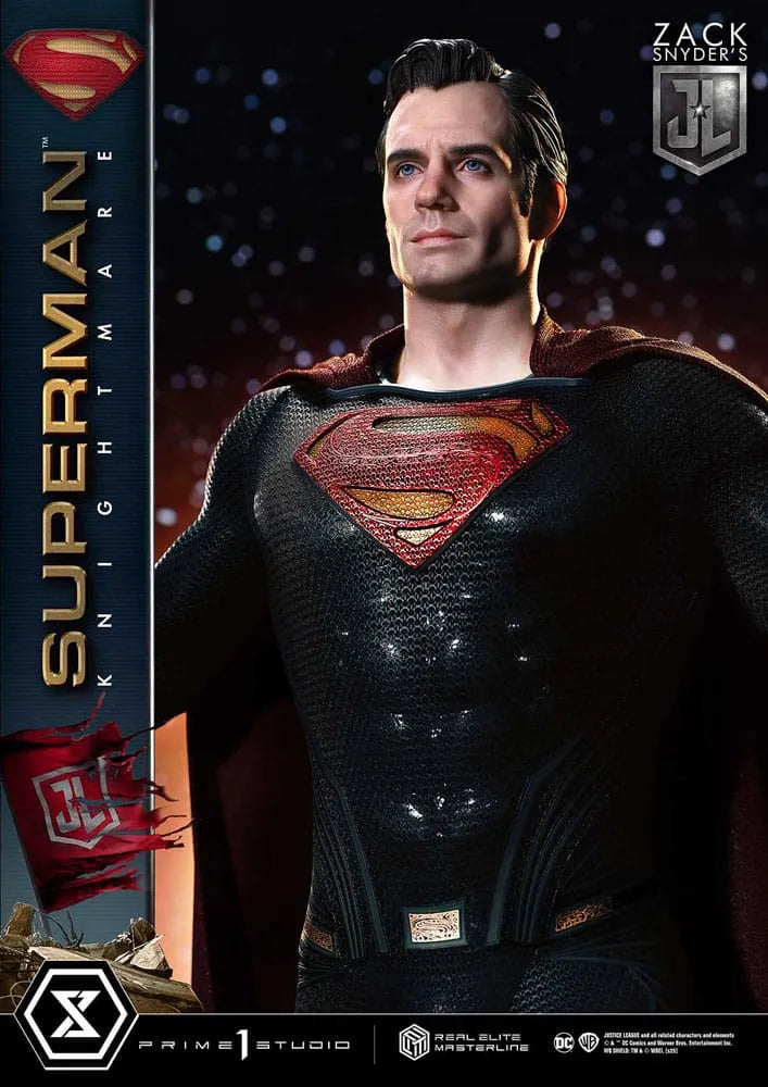 Zack Snyder's Justice League Real Elite Masterline Series Statue 1/3 Superman Knightmare Color Edition 95 cm - Smalltinytoystore