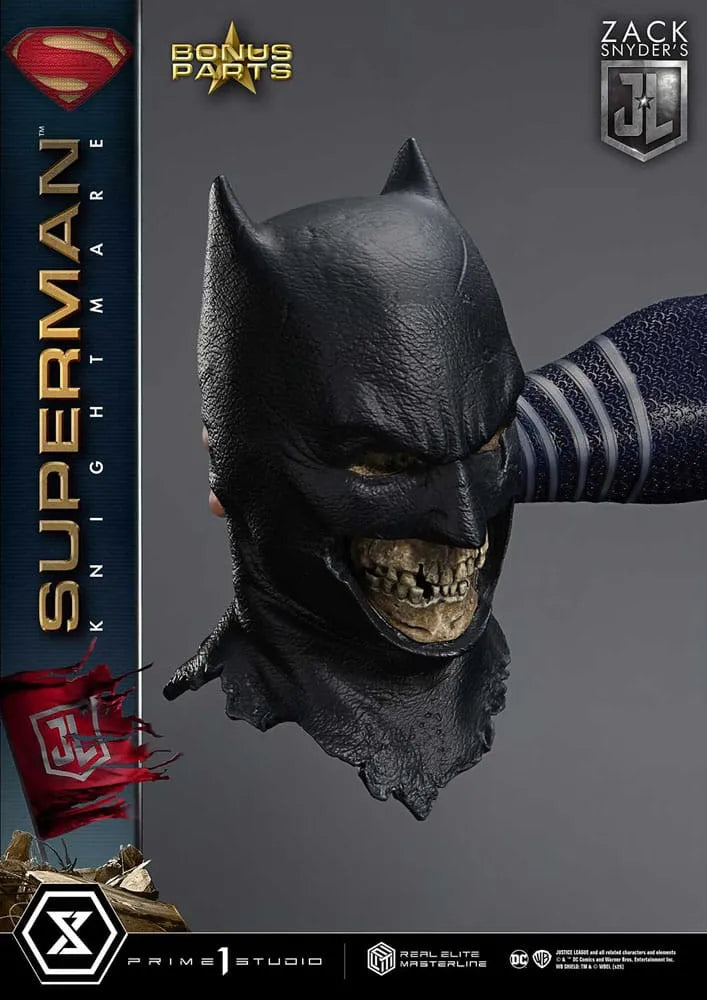 Zack Snyder's Justice League Real Elite Masterline Series Statue 1/3 Superman Knightmare Color Edition Deluxe Bonus Ver. 95 cm - Smalltinytoystore