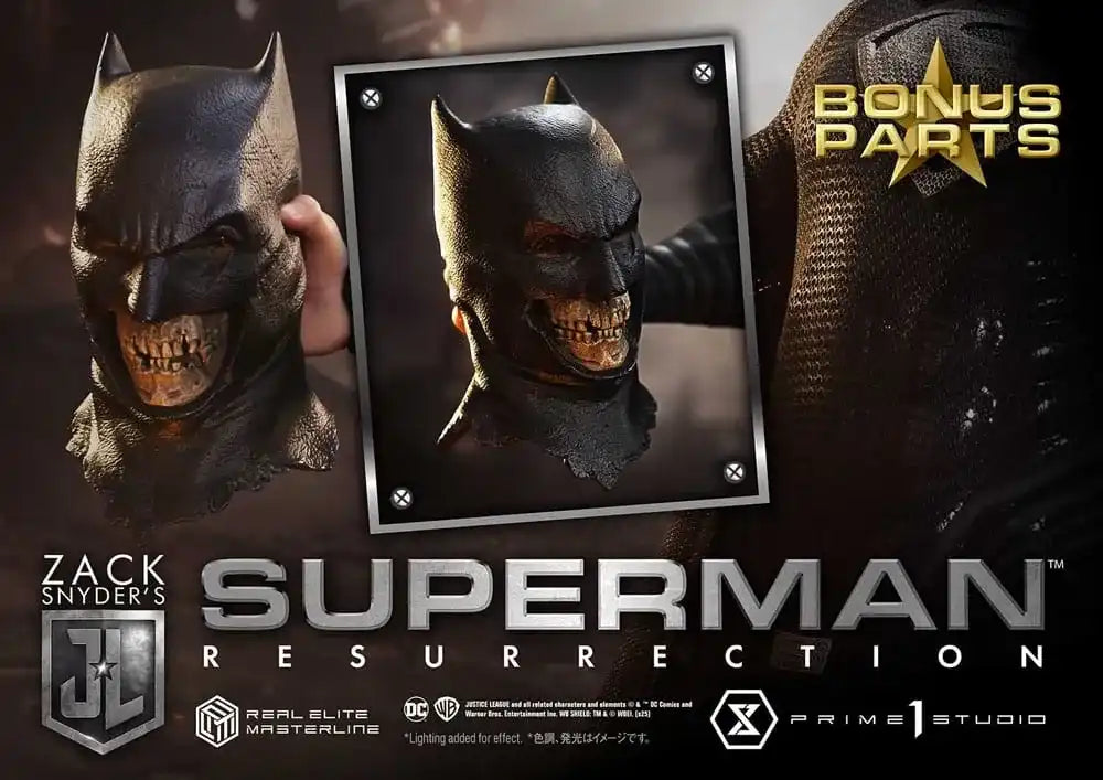 Zack Snyder's Justice League Real Elite Masterline Series Statue 1/3 Superman Resurrection Deluxe Bonus Ver. 95 cm - Smalltinytoystore