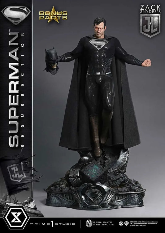Zack Snyder's Justice League Real Elite Masterline Series Statue 1/3 Superman Resurrection Deluxe Bonus Ver. 95 cm - Smalltinytoystore