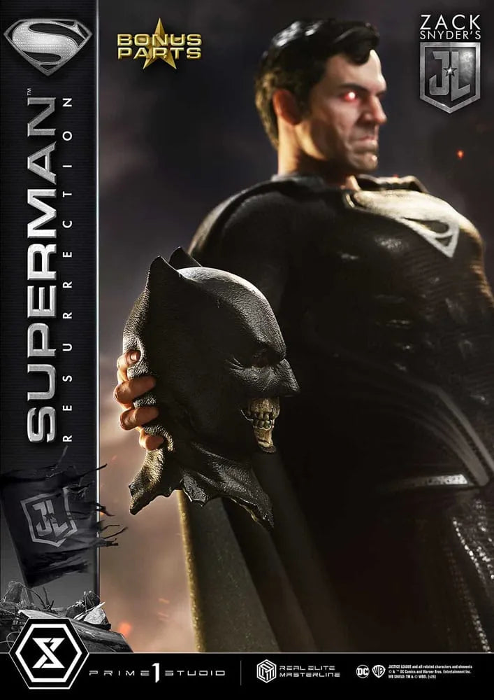 Zack Snyder's Justice League Real Elite Masterline Series Statue 1/3 Superman Resurrection Deluxe Bonus Ver. 95 cm - Smalltinytoystore