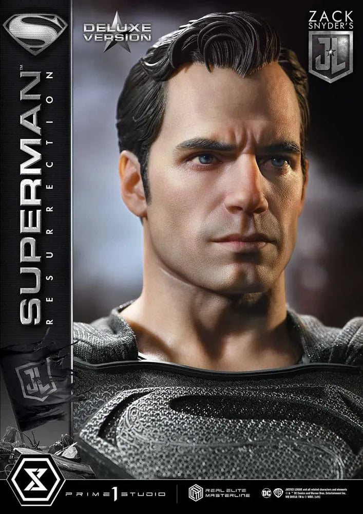 Zack Snyder's Justice League Real Elite Masterline Series Statue 1/3 Superman Resurrection Deluxe Ver. 95 cm - Smalltinytoystore