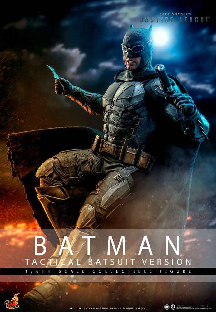 Zack Snyder`s Justice League 1/6 Batman (Tactical Batsuit Version) 33 cm - Smalltinytoystore