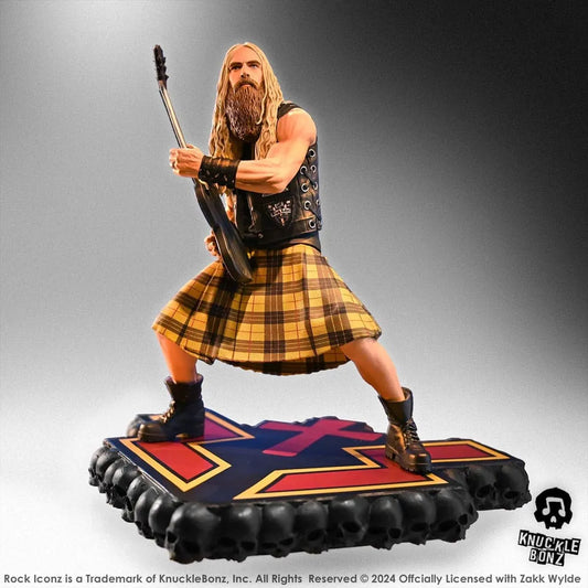 Zakk Sabbath Rock Iconz Statue Zakk Wylde II 22 cm - Smalltinytoystore