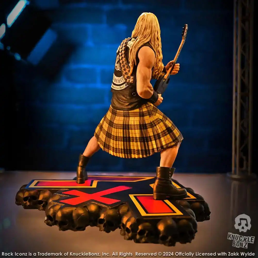 Zakk Sabbath Rock Iconz Statue Zakk Wylde II 22 cm - Smalltinytoystore