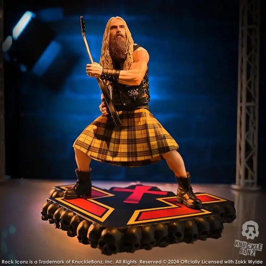 Zakk Sabbath Rock Iconz Statue Zakk Wylde II 22 cm - Smalltinytoystore