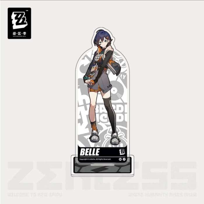 Zenless Zone Zero Character Illustration Series Acryl Stand Belle 17 cm - Smalltinytoystore