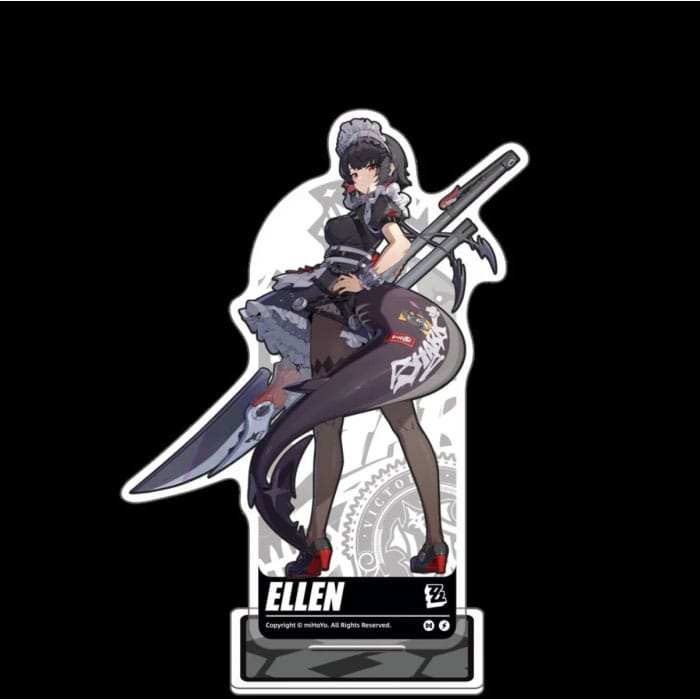 Zenless Zone Zero Character Illustration Series Acryl Stand Ellen 17 cm - Smalltinytoystore
