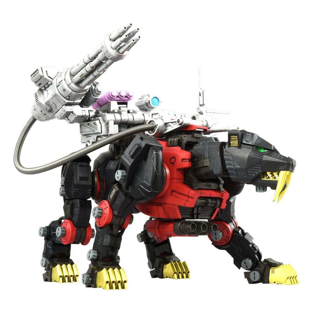 Zoids Plastic Model Kit 1/100 RMZ-006 Saber Tiger Schwarz Special 19 cm - Smalltinytoystore