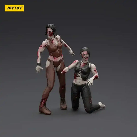 Zombie Dark Source Actionfiguren 2er-Pack Female wrestlers 8 cm - Smalltinytoystore