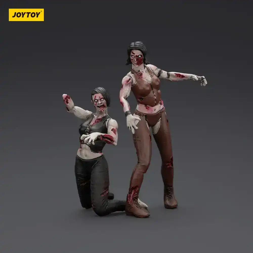 Zombie Dark Source Actionfiguren 2er-Pack Female wrestlers 8 cm - Smalltinytoystore