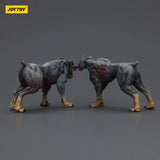 Zombie Dark Source Actionfiguren 2er-Pack Police Dogs 8 cm - Smalltinytoystore