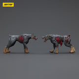 Zombie Dark Source Actionfiguren 2er-Pack Police Dogs 8 cm - Smalltinytoystore