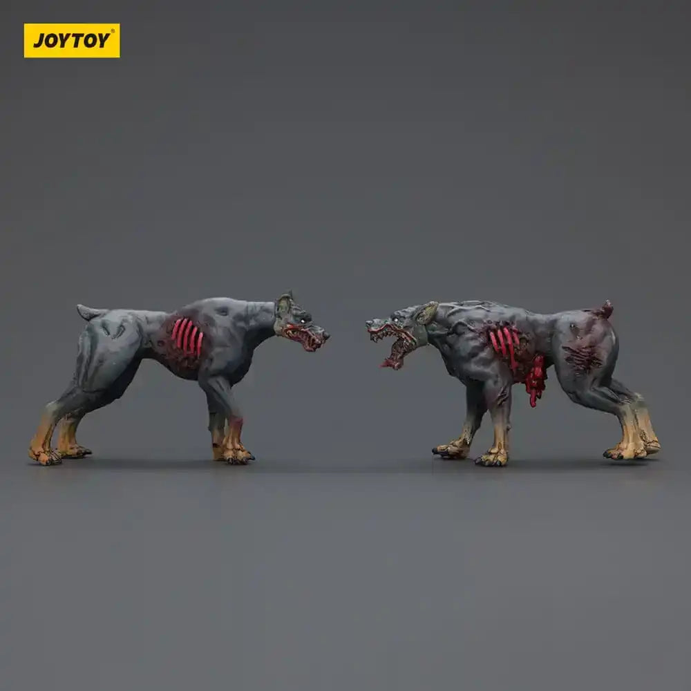 Zombie Dark Source Actionfiguren 2er-Pack Police Dogs 8 cm - Smalltinytoystore