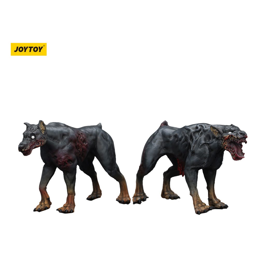 Zombie Dark Source Actionfiguren 2er-Pack Police Dogs 8 cm - Smalltinytoystore