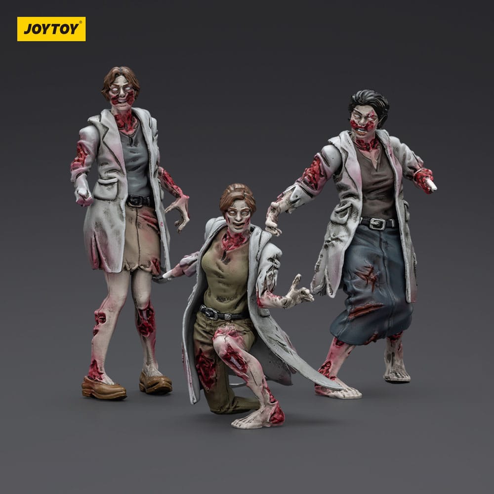 Zombie Dark Source Actionfiguren 3er-Pack Medics 8 cm - Smalltinytoystore