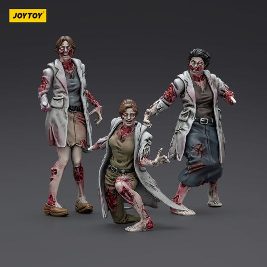 Zombie Dark Source Actionfiguren 3er-Pack Medics 8 cm - Smalltinytoystore