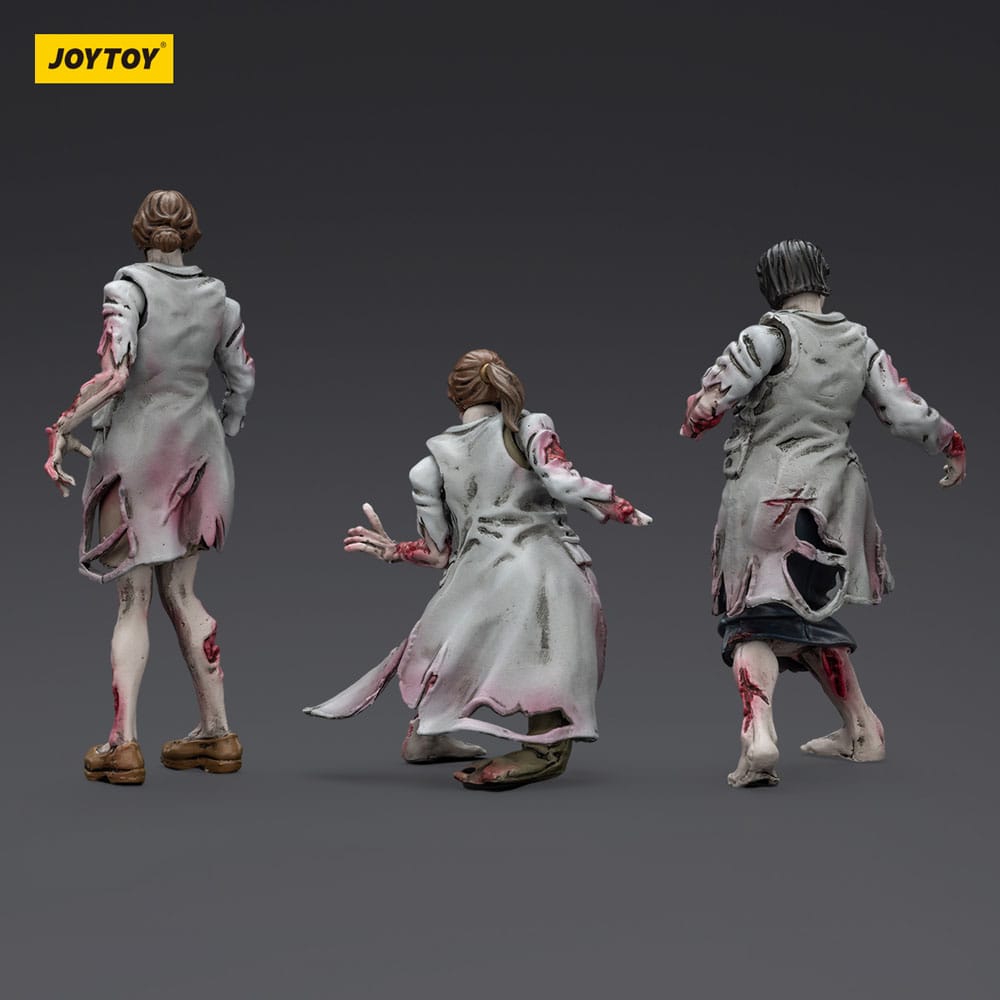 Zombie Dark Source Actionfiguren 3er-Pack Medics 8 cm - Smalltinytoystore