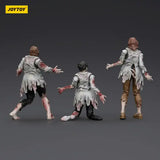 Zombie Dark Source Actionfiguren 3er-Pack Scientists (Female) 8 cm - Smalltinytoystore