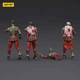 Zombie Dark Source Actionfiguren 4er-Pack Mechanic Team 8 cm - Smalltinytoystore