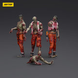 Zombie Dark Source Actionfiguren 4er-Pack Mechanic Team 8 cm - Smalltinytoystore