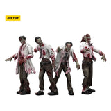 Zombie Dark Source Actionfiguren 4er-Pack Scientists (Male) 8 cm - Smalltinytoystore