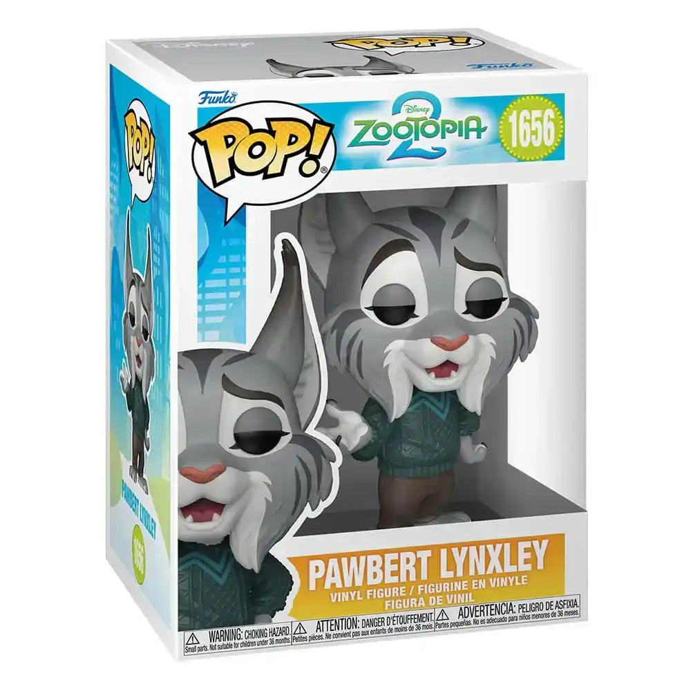 Zoomania 2 POP! Movies Vinyl Figur Pawbert Lynxley 9 cm