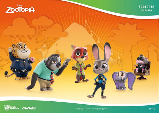 Zoomania Mini Egg Attack Blind Box Figuren Series Sortiment 10 cm (6) - Smalltinytoystore