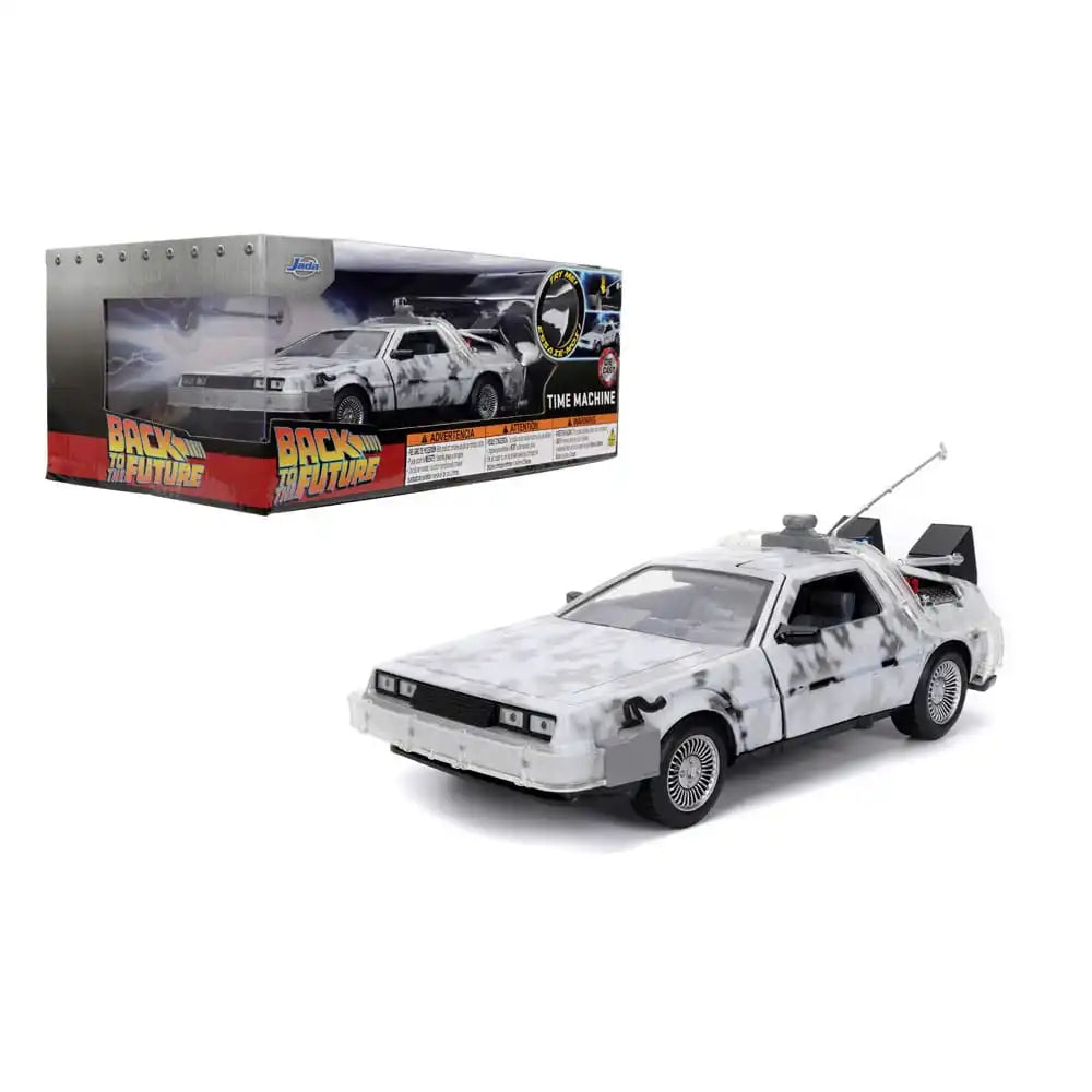 Zurück in die Zukunft Diecast Modell 1/24 Time Machine Frost - Smalltinytoystore