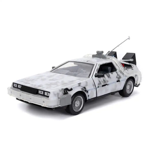 Zurück in die Zukunft Diecast Modell 1/24 Time Machine Frost - Smalltinytoystore