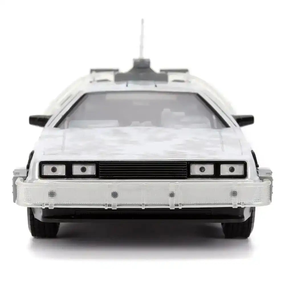 Zurück in die Zukunft Diecast Modell 1/24 Time Machine Frost - Smalltinytoystore