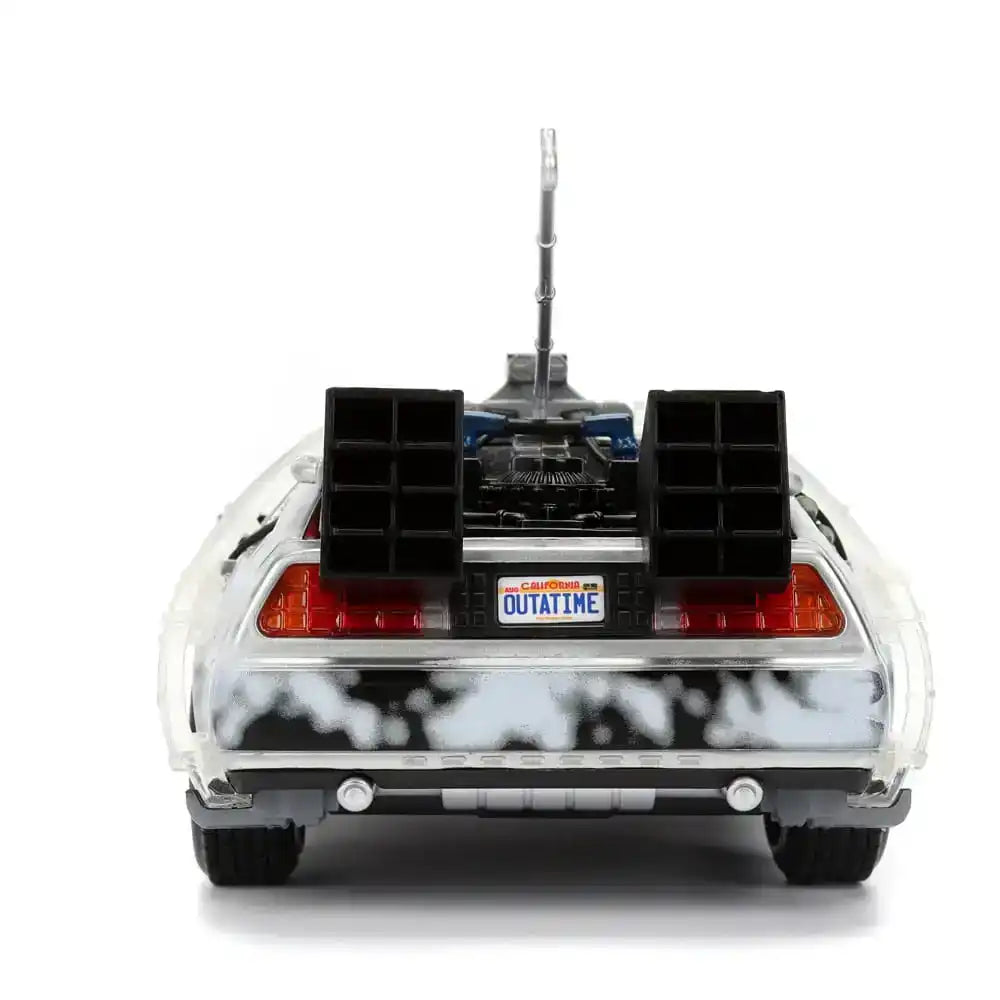 Zurück in die Zukunft Diecast Modell 1/24 Time Machine Frost - Smalltinytoystore