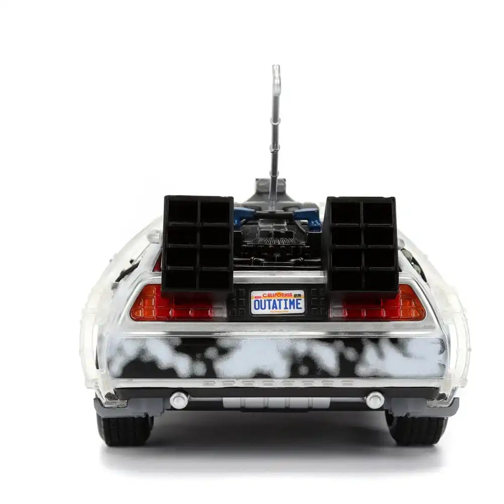 Zurück in die Zukunft Diecast Modell 1/24 Time Machine Frost - Smalltinytoystore