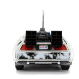 Zurück in die Zukunft Diecast Modell 1/24 Time Machine Frost - Smalltinytoystore