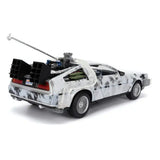 Zurück in die Zukunft Diecast Modell 1/24 Time Machine Frost - Smalltinytoystore