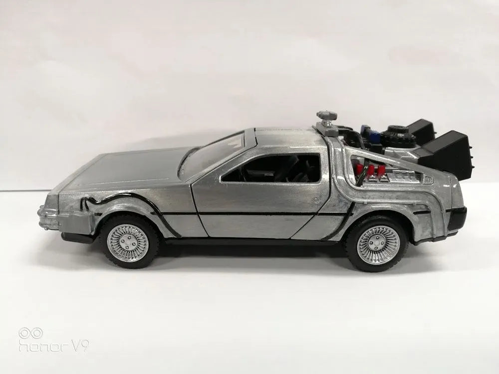 Zurück in die Zukunft Hollywood Rides Diecast Modell 1/32 DeLorean Time Machine - Smalltinytoystore