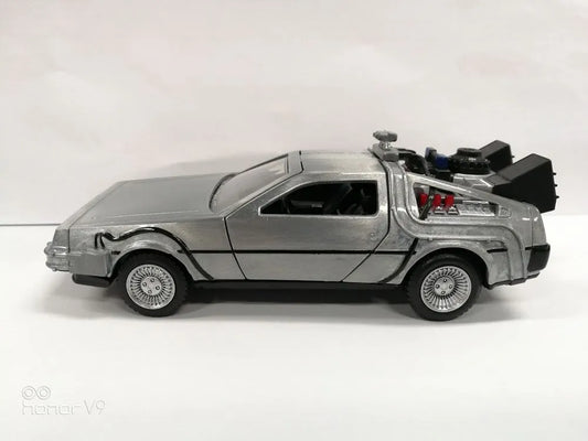 Zurück in die Zukunft Hollywood Rides Diecast Modell 1/32 DeLorean Time Machine - Smalltinytoystore